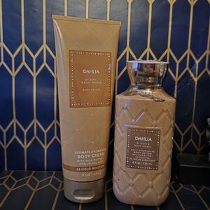 Dalia Body Cream and Lotion Set - Tan